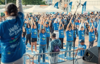 International Day of Yoga 2024 celebrations at Geneva on 26 May 2024